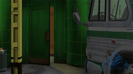 the bus station